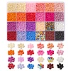 6408Pcs 24 Style 8/0 Glass Seed Beads SEED-FS0001-13-1