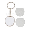 Table Tennis Alloy Sublimation Blanks Keychains AL-CBAF9A1-02P-01-1