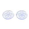 Transparent Resin Pendants RESI-N030-004D-3
