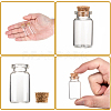 Glass Jar Glass Bottles X5-AJEW-H004-7-1-4