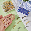 100Pcs 5 Colors Tibetan Style Alloy Spacer Beads FIND-SC0008-56-3