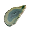 Chakra Natural Dyed Agate Piece Hanging Ornament HJEW-R126-01A-3