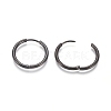304 Stainless Steel Huggie Hoop Earrings EJEW-F111A-20mm-B-3