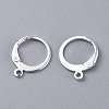 304 Stainless Steel Leverback Earring Findings STAS-K210-29S-2