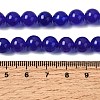 Natural White Jade Beads Strands G-H348-8mm-07-5