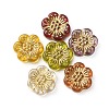 Plating Acrylic Beads PACR-YW0001-09-2
