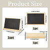 Bamboo Slant Back Necklace Organizer Display Stands NDIS-WH20004-01B-2