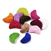 Flocking Opaque Acrylic Beads OACR-B051-01A-2