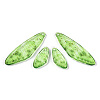 Transparent Resin Wing Earrings Pendants LS-FIND-TAC0006-58E-2