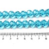Transparent Glass Beads EGLA-A035-T10mm-D08-5