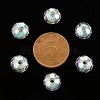 Transparent Acrylic Beads X-TACR-S152-04B-SS2111-3