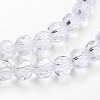 Transparent Glass Bead Strands X-GLAA-G013-8mm-72-3