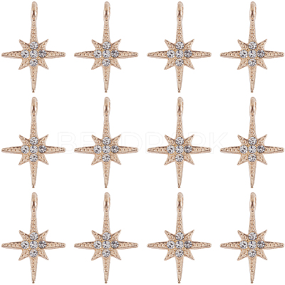 30Pcs Alloy Rhinestone Pendants FIND-SC0011-04-1