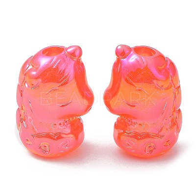 Luminous Glow in the Dark Acrylic Beads X-MACR-K342-05-1