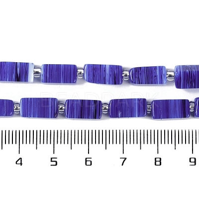 Handmade Lampwork Beads Strands LAMP-Q037-01A-06-1