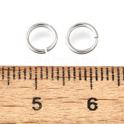 Brass Open Jump Rings KK-V007-004P-05-1