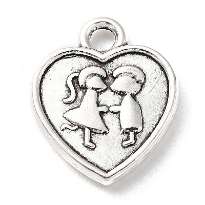 Tibetan Style Alloy Pendants PALLOY-P293-043AS-1