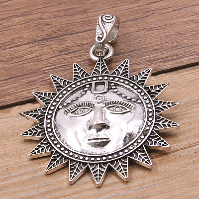 Tibetan Style Alloy Pendants LS-FIND-H019-04AS-1
