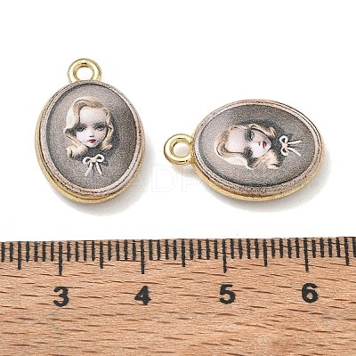 Printed Alloy Pendants AL-CBA4262-10A-02-1