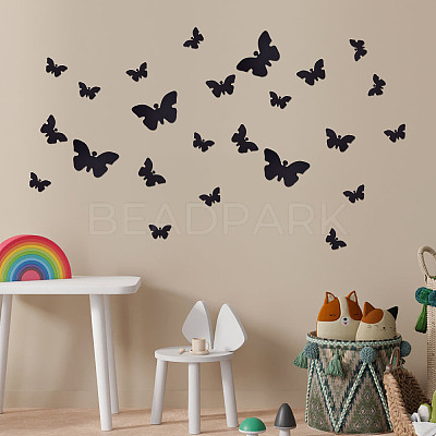 Acrylic Mirror Wall Stickers DIY-WH0387-19-1