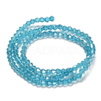 Glass Beads Strands EGLA-S056-3mm-03-1