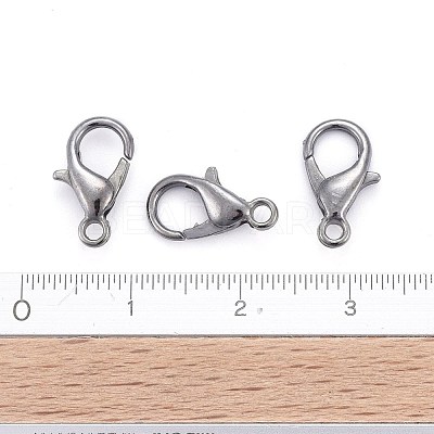 Zinc Alloy Lobster Claw Clasps E102-B-1