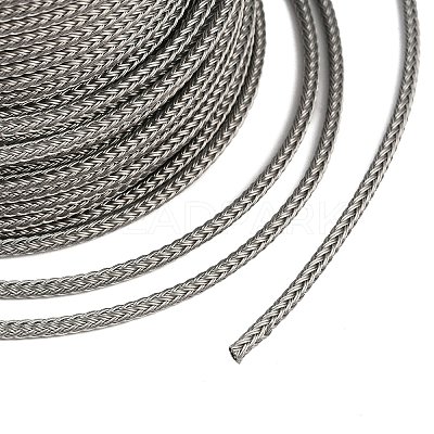 40M Nylon Coated 304 Stainless Steel Braided Wires TWIR-P002-01A-08-1