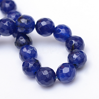 Natural White Jade Bead Strands G-R346-10mm-04-1