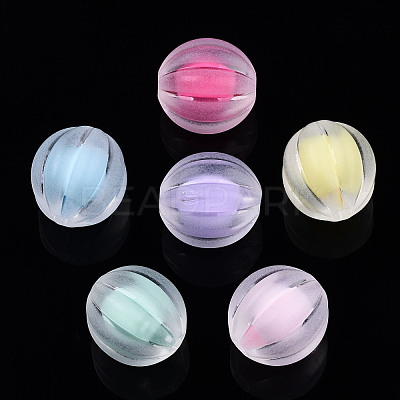 Transparent Acrylic Beads TACR-N011-005A-02-1