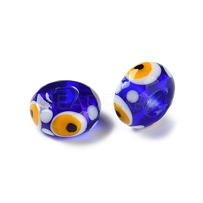 Handmade Lampwork European Beads LA-CBA0C61-01D-1