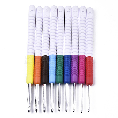 Aluminum Diverse Size Crochet Hooks Set TOOL-S015-008-1
