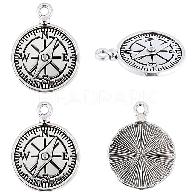 50Pcs Tibetan Style Alloy Pendants FIND-SC0021-16A-1