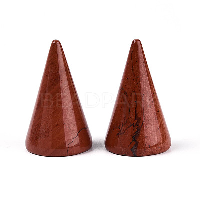 Natural Red Jasper Ring Display Stands G-T144-06D-1