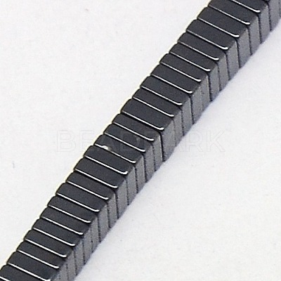 Electroplate Non-magnetic Synthetic Hematite Heishi Beads Strands G-J171A-2x2mm-03-1