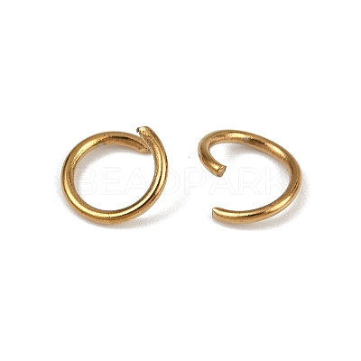 304 Stainless Steel Open Jump Rings STAS-Z137-01G-08-1
