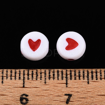Opaque Acrylic Beads ACRP-T004-02A-1