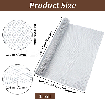3M Aluminum Mesh Sheet AJEW-GF0013-48E-1
