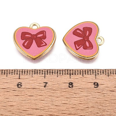 Valentine's Day Printed Alloy Pendants PALLOY-SZC0008-15D-1