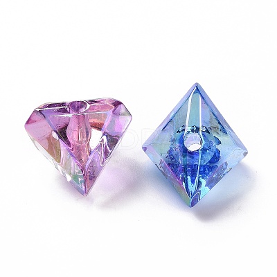Transparent Acrylic Beads OACR-P011-05L-1