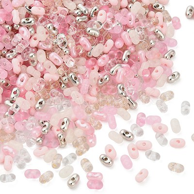 Luminous Mixed Styles Acrylic Beads SACR-D009-03B-1