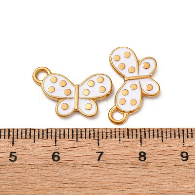 304 Stainless Steel Enamel Penadnts LS-STAS-Q363-02D-G-1