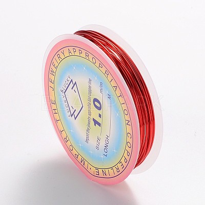 Copper Jewelry Wire CWIR-CW1mm-13-1