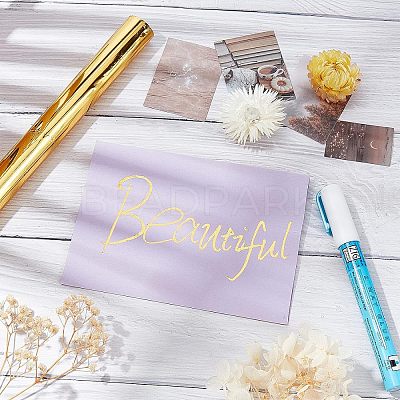 A4 Hot Stamping Foil Paper DIY-WH0193-02A-1