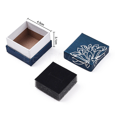 Printed Cardboard Jewelry Set Boxes CBOX-T005-01B-1