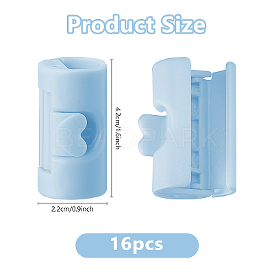 ABS Plastic Bed Sheet Grippers AJEW-WH0886-53A-1