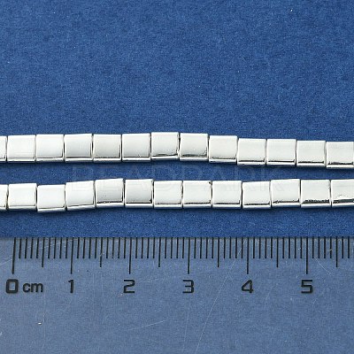 Electroplated Synthetic Non-Magnetic Hematite Beads Strands G-I360-O01-04-1