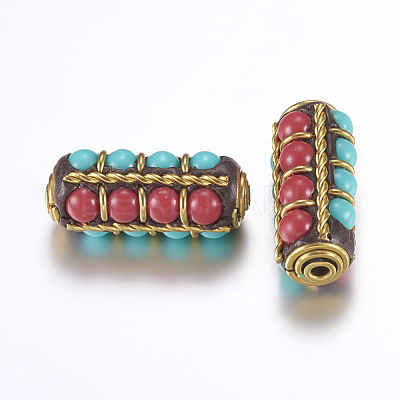 Handmade Indonesia Beads IPDL-F022-55C-1