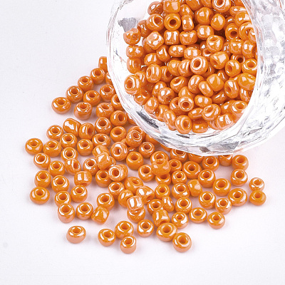 (Repacking Service Available) Glass Seed Beads SEED-C021-4mm-130-1