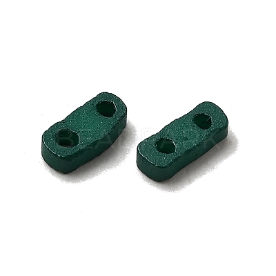 2-Hole Baking Paint Glass Seed Beads SEED-S023-17A-14-1
