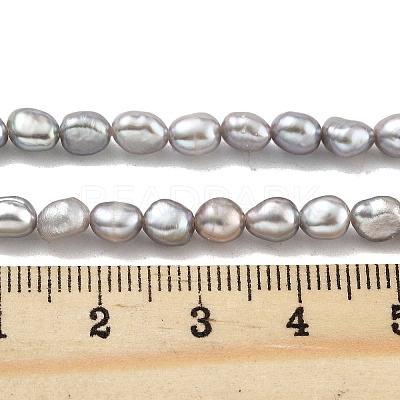 Natural Keshi Pearl Cultured Freshwater Pearl Beads Strands PEAR-P062-25A-X-1